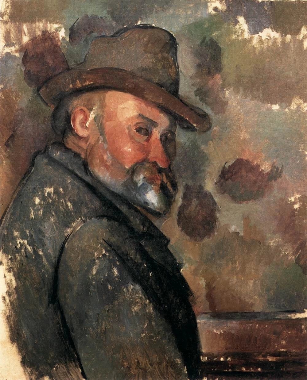 Autoritratto con cappello di feltro, 1890 - Bridgestone Museum of Art, Tokyo